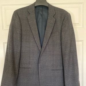 Blue/gray J crew blazer, size 36s.